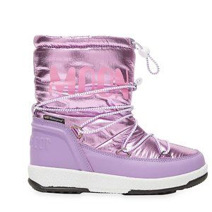 Kids Moon Boot - Metallic Pink/ Purple! Size Child 11 US / 28 EU